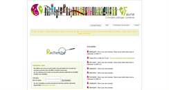 Desktop Screenshot of faune.silene.eu